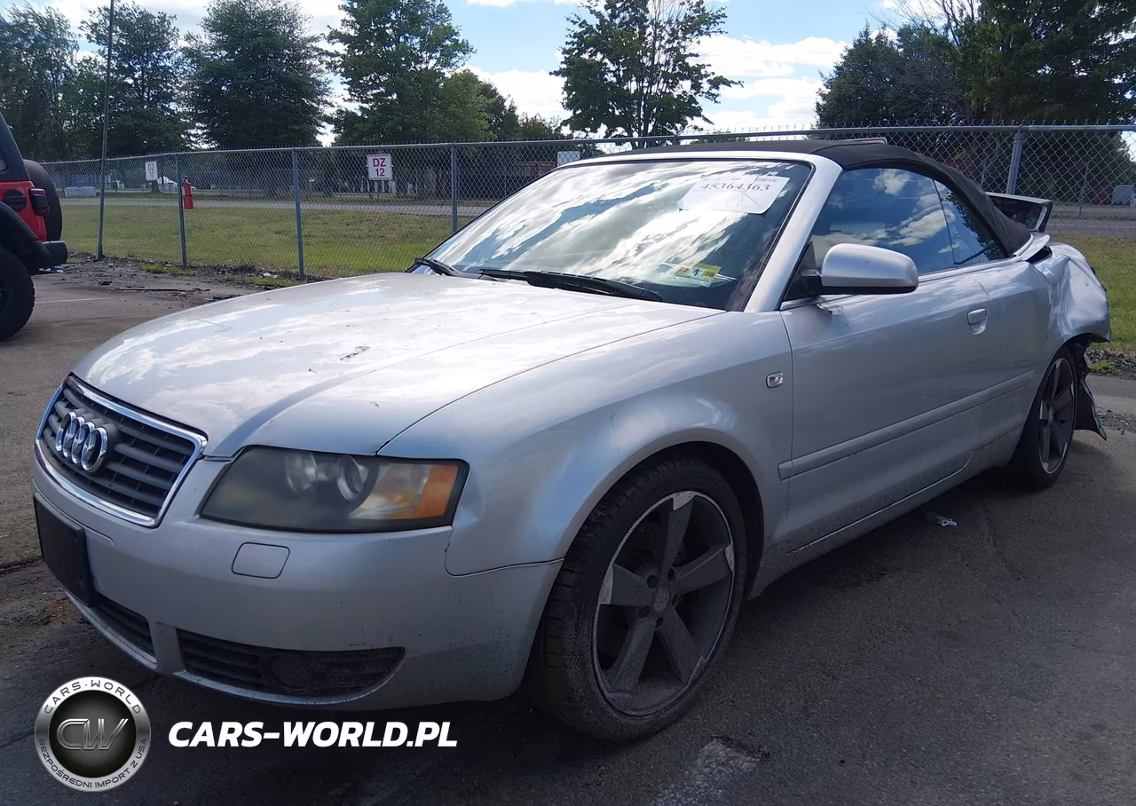 2005 Audi A4 3.0 VIN:WAUDT48HX5K005192 - 2