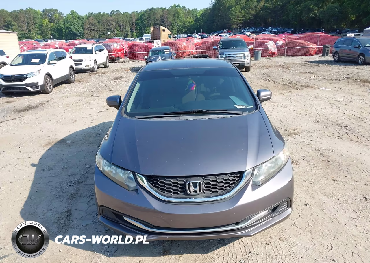 2015 Honda Civic Lx VIN:19XFB2F58FE072034 - 12