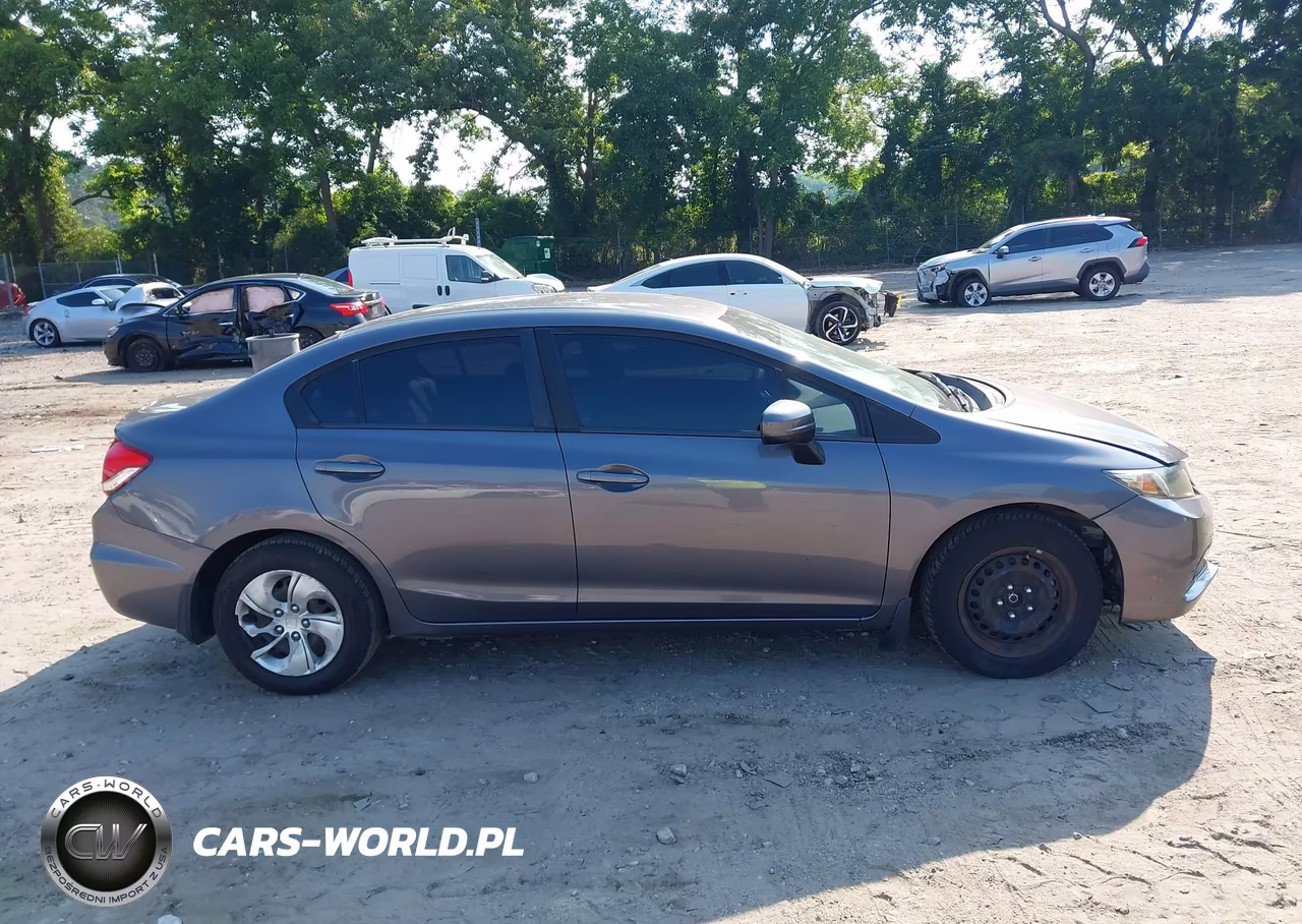 2015 Honda Civic Lx VIN:19XFB2F58FE072034 - 13
