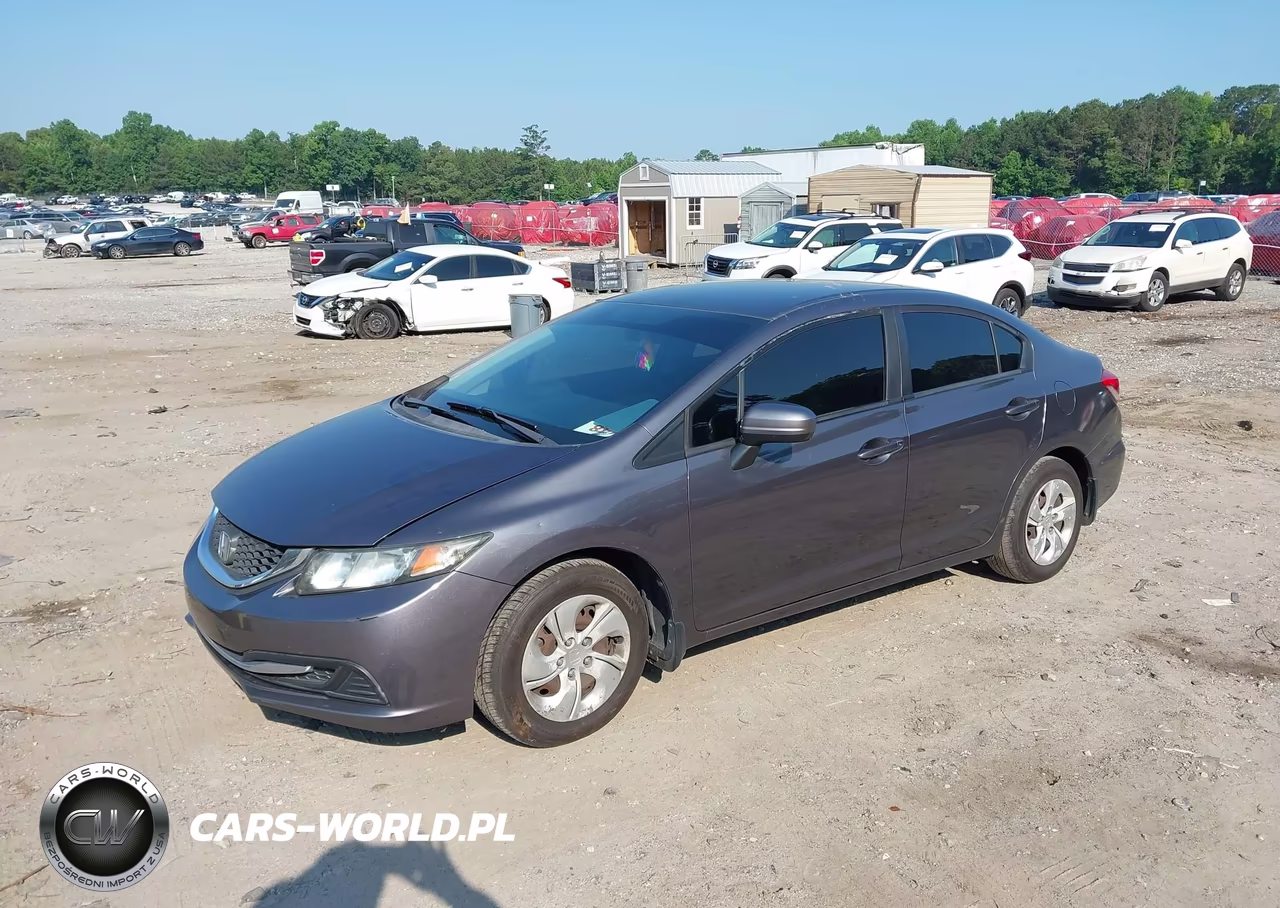 2015 Honda Civic Lx VIN:19XFB2F58FE072034 - 2