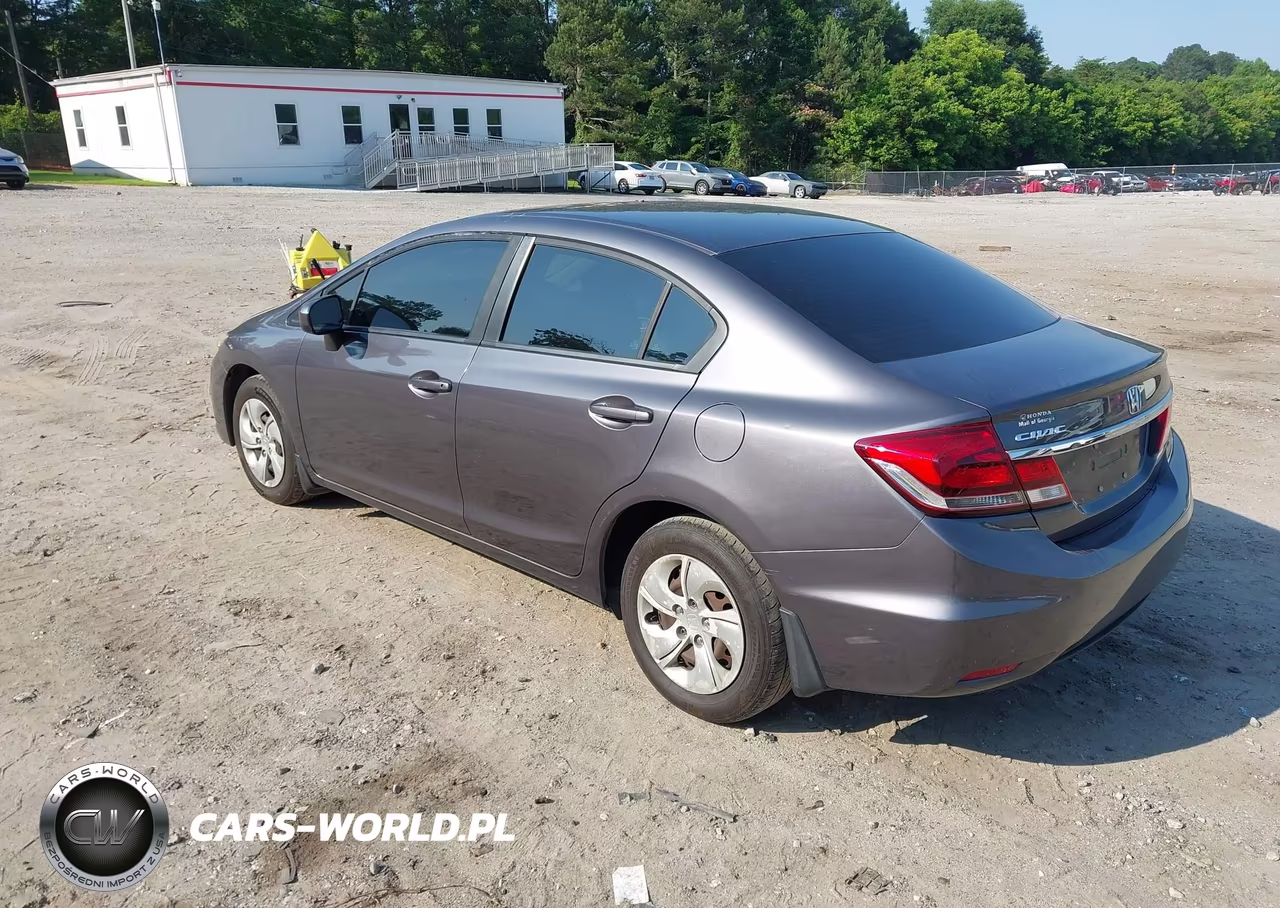 2015 Honda Civic Lx VIN:19XFB2F58FE072034 - 3