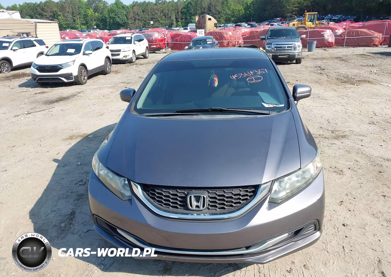 2015 Honda Civic Lx VIN:19XFB2F58FE072034 - 6