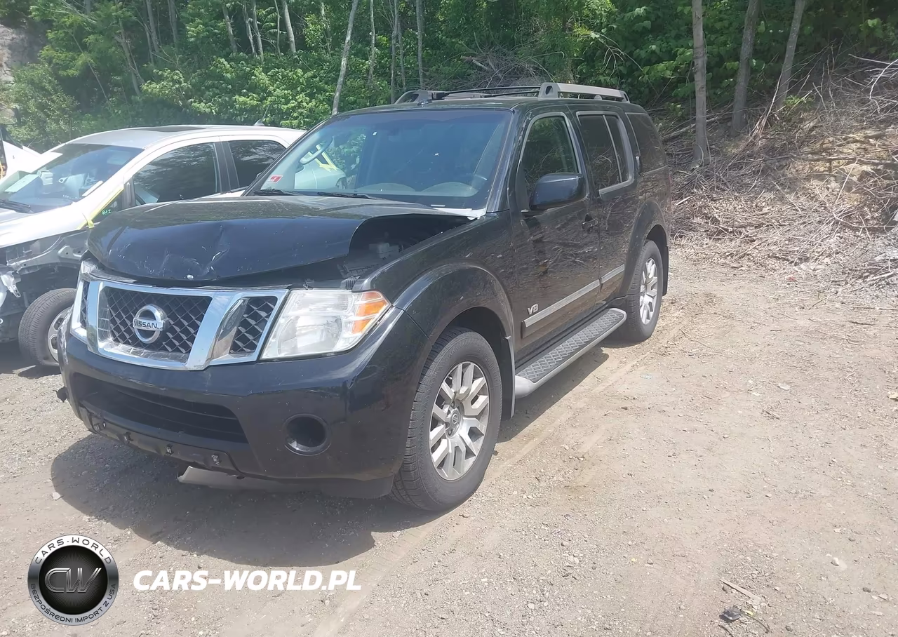 2008 Nissan Pathfinder Le V8 VIN:5N1BR18B78C619646 - 2