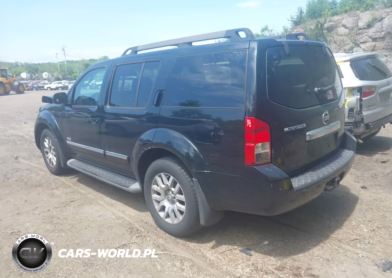 2008 Nissan Pathfinder Le V8 VIN:5N1BR18B78C619646 - 3