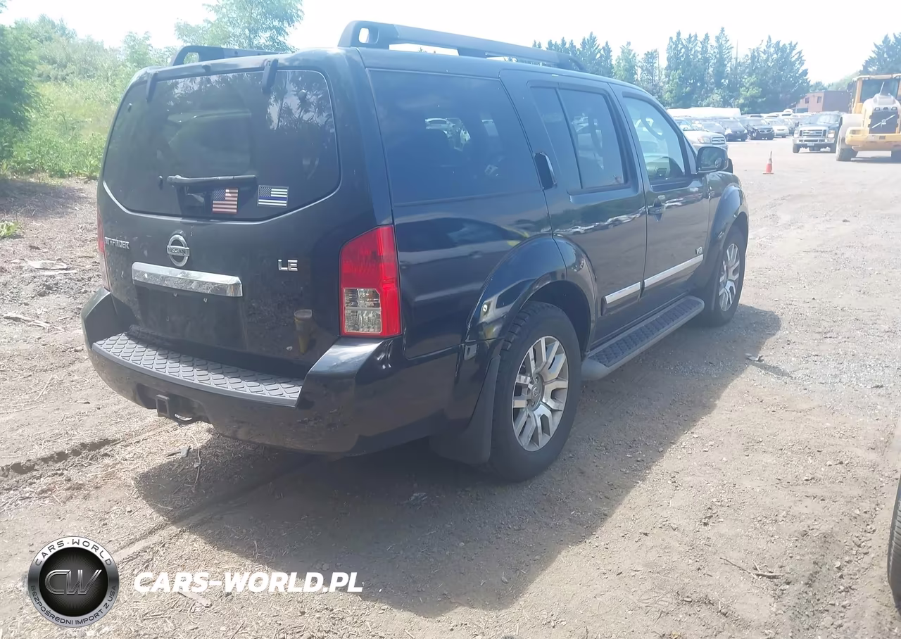 2008 Nissan Pathfinder Le V8 VIN:5N1BR18B78C619646 - 4
