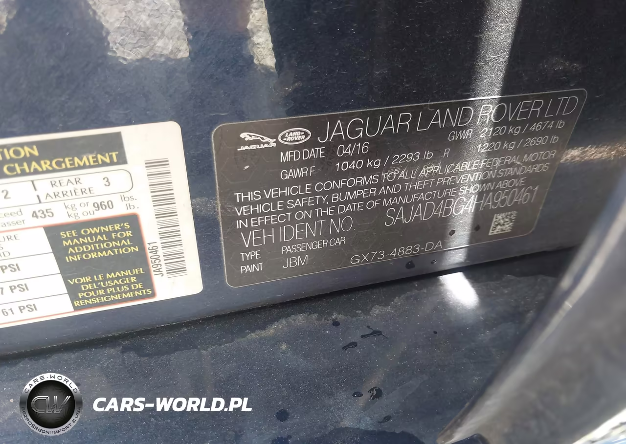 2017 Jaguar Xe 25T Premium VIN:SAJAD4BG4HA950461 - 9