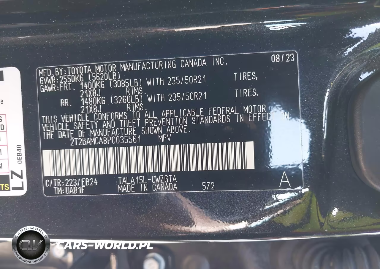 2023 Lexus Rx 350 F Sport Handling VIN:2T2BAMCA8PC035561 - 9