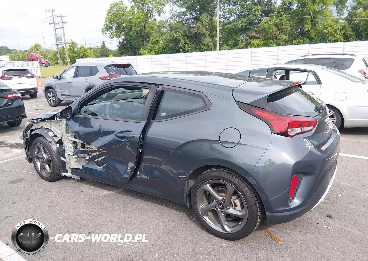 2019 Hyundai Veloster 2.0 VIN:KMHTG6AF8KU017182 - 14