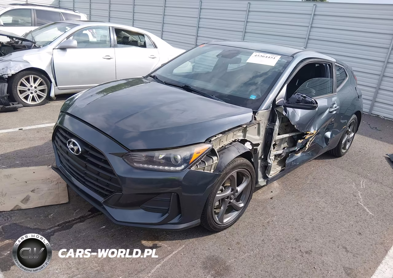 2019 Hyundai Veloster 2.0 VIN:KMHTG6AF8KU017182 - 2