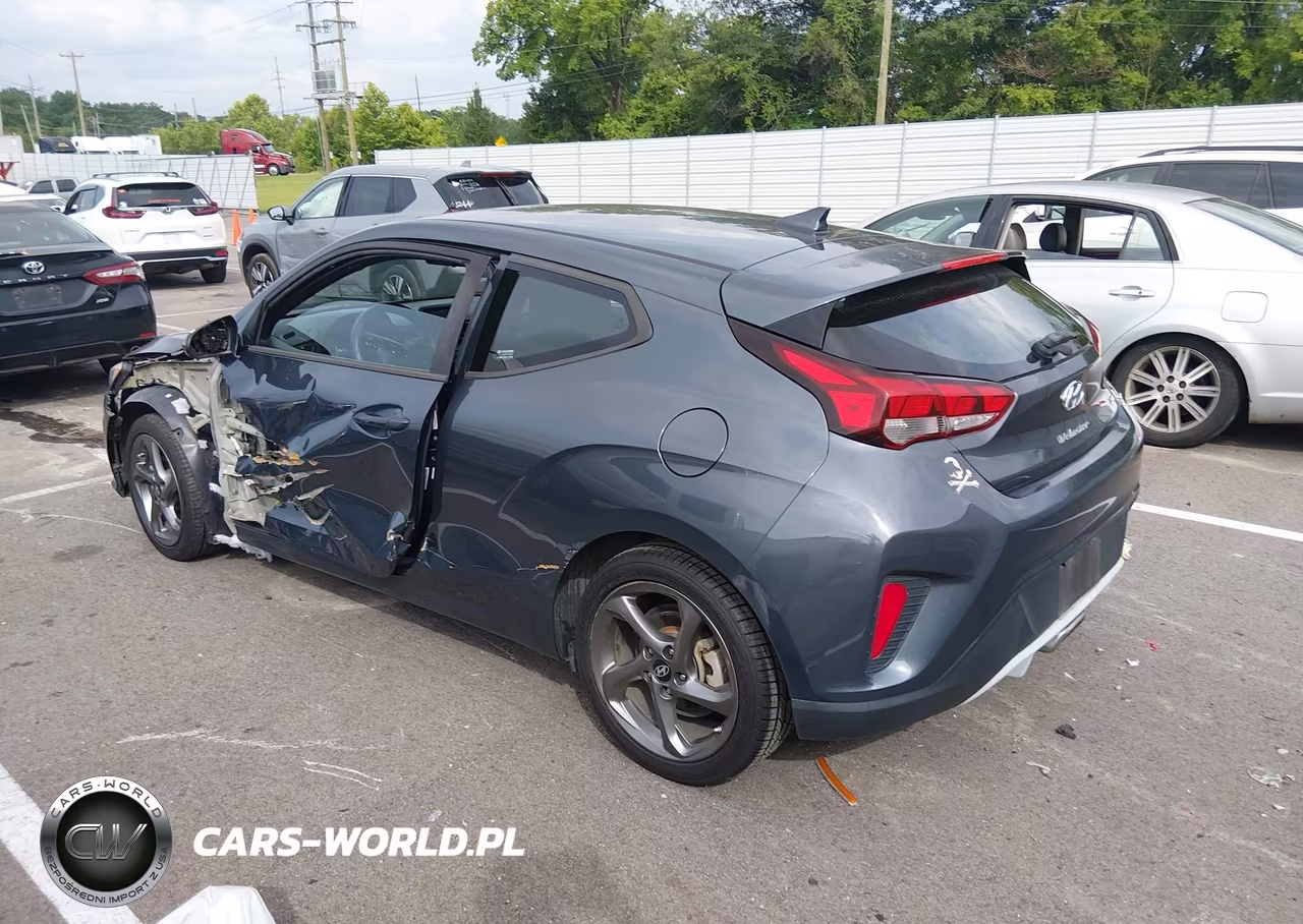 2019 Hyundai Veloster 2.0 VIN:KMHTG6AF8KU017182 - 3