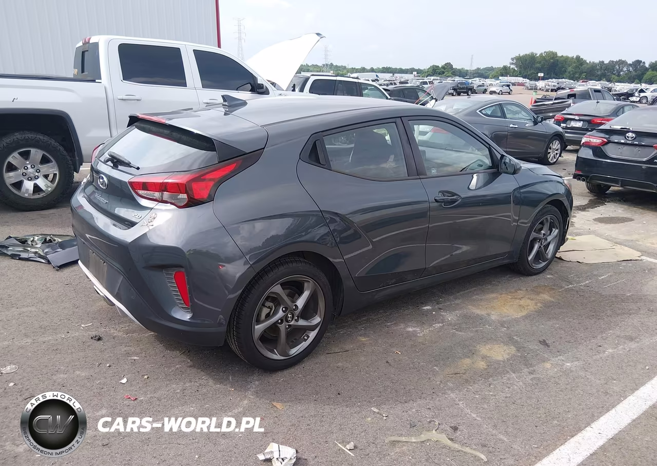 2019 Hyundai Veloster 2.0 VIN:KMHTG6AF8KU017182 - 4
