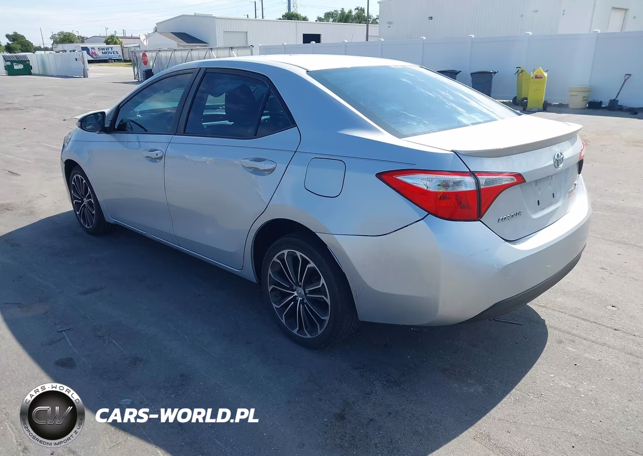 2016 Toyota Corolla S Plus VIN:2T1BURHE3GC743396 - 3