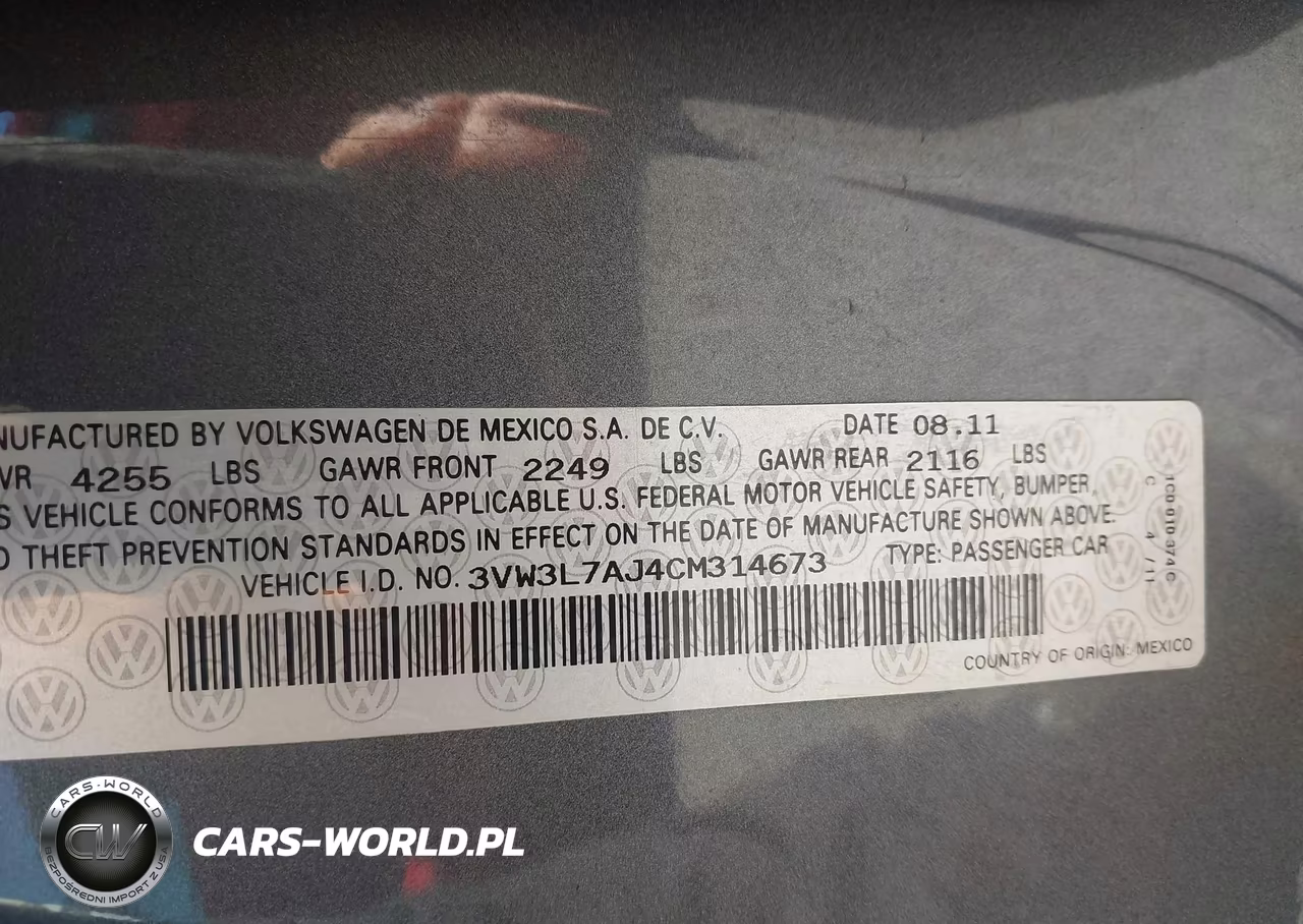 2012 Volkswagen Jetta 2.0L Tdi VIN:3VW3L7AJ4CM314673 - 9