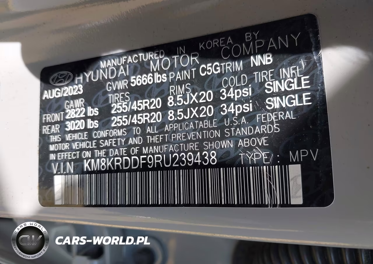 2024 Hyundai Ioniq 5 Limited VIN:KM8KRDDF9RU239438 - 9