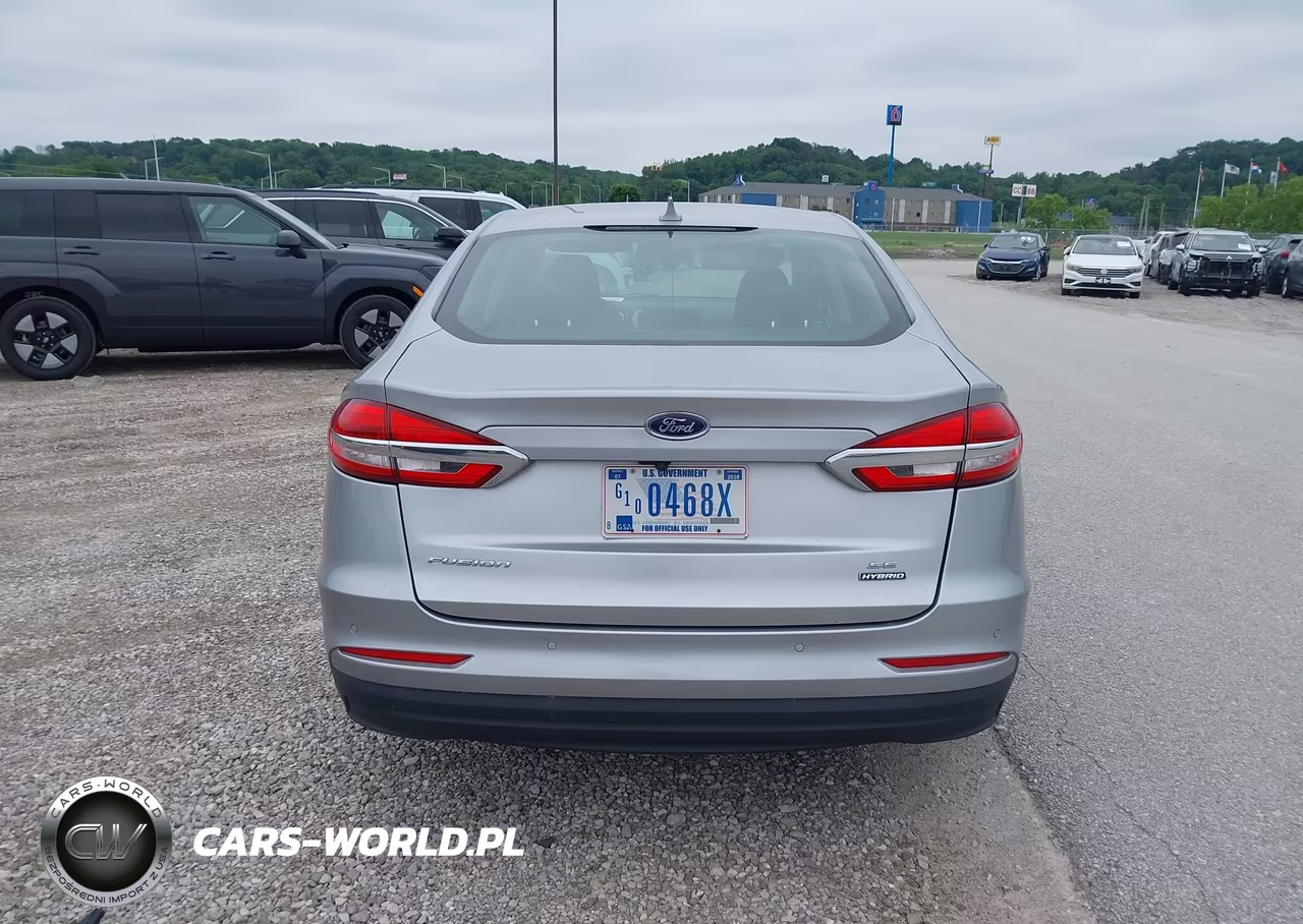 2020 Ford Fusion Hybrid Se VIN:3FA6P0LU8LR197028 - 18