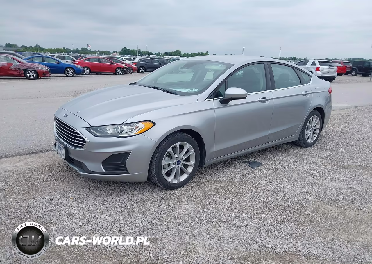 2020 Ford Fusion Hybrid Se VIN:3FA6P0LU8LR197028 - 2