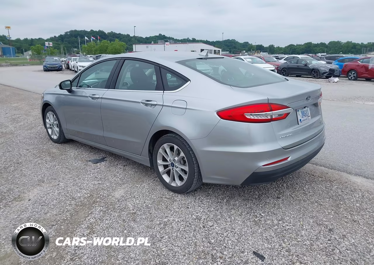 2020 Ford Fusion Hybrid Se VIN:3FA6P0LU8LR197028 - 3