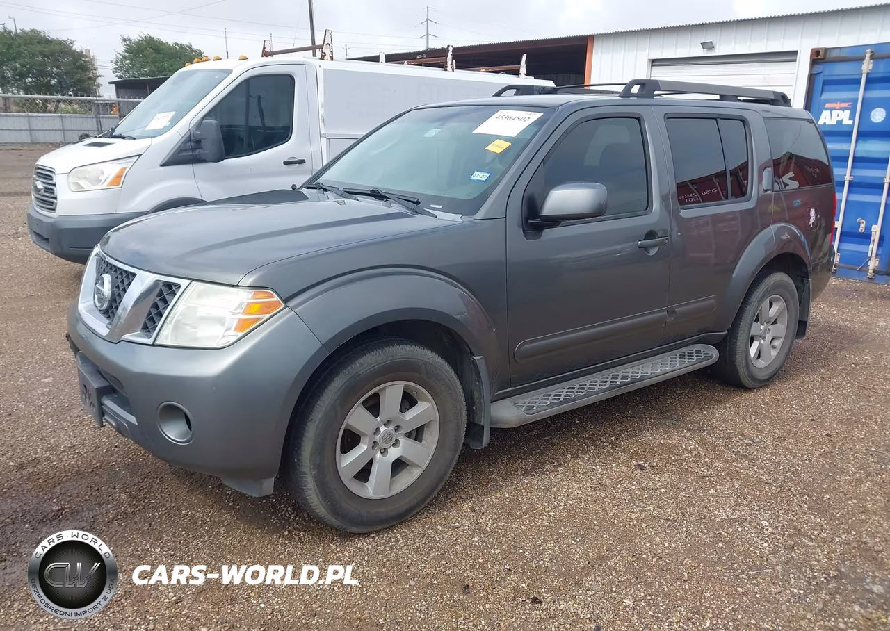 2008 Nissan Pathfinder Se VIN:5N1AR18U48C647823 - 2