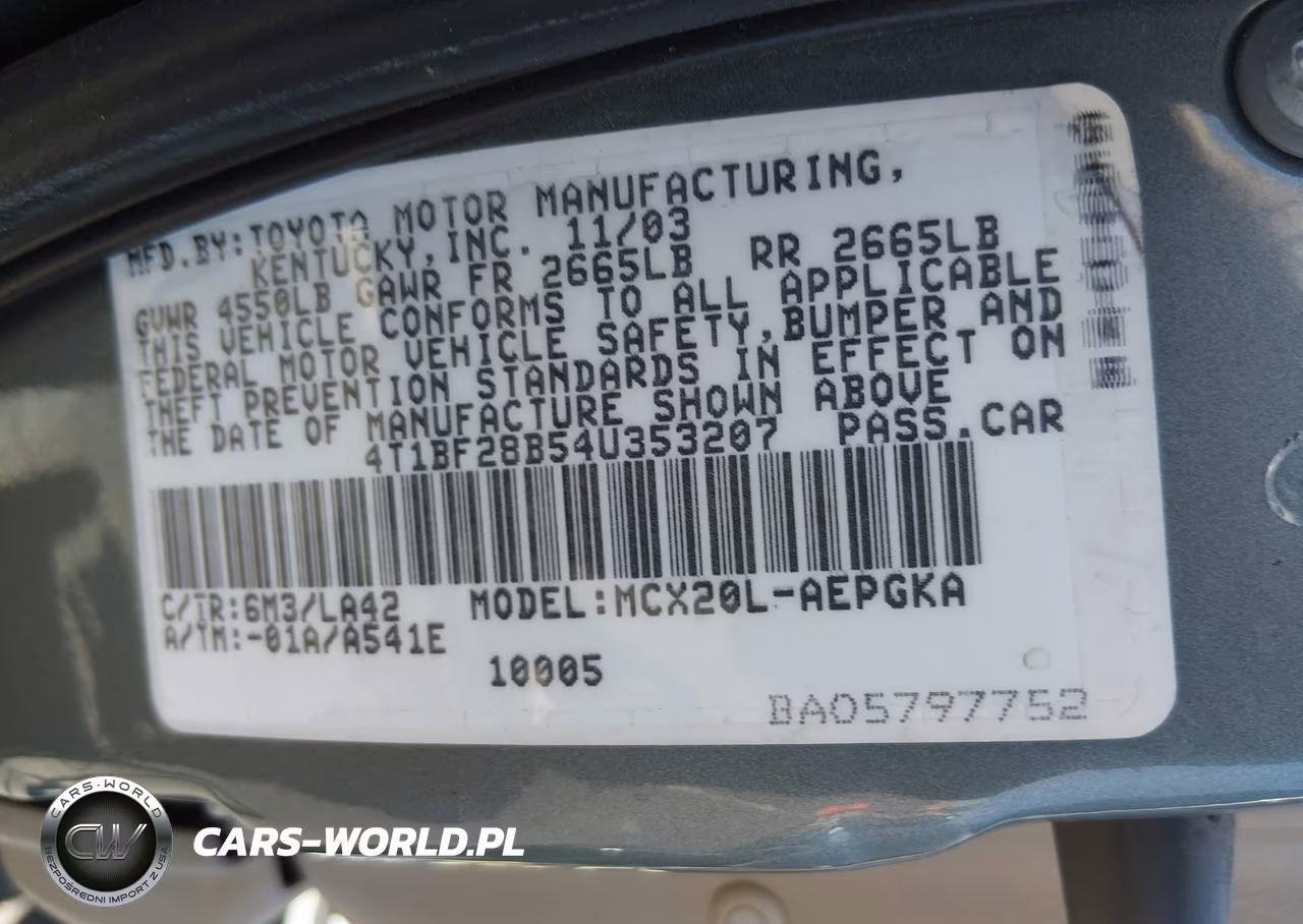 2004 Toyota Avalon Xls VIN:4T1BF28B54U353207 - 9
