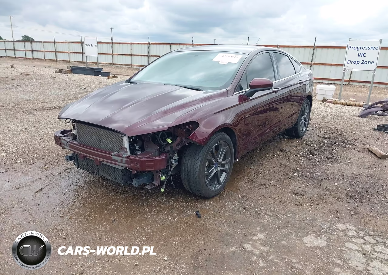 2018 Ford Fusion Se VIN:3FA6P0HD7JR267852 - 2