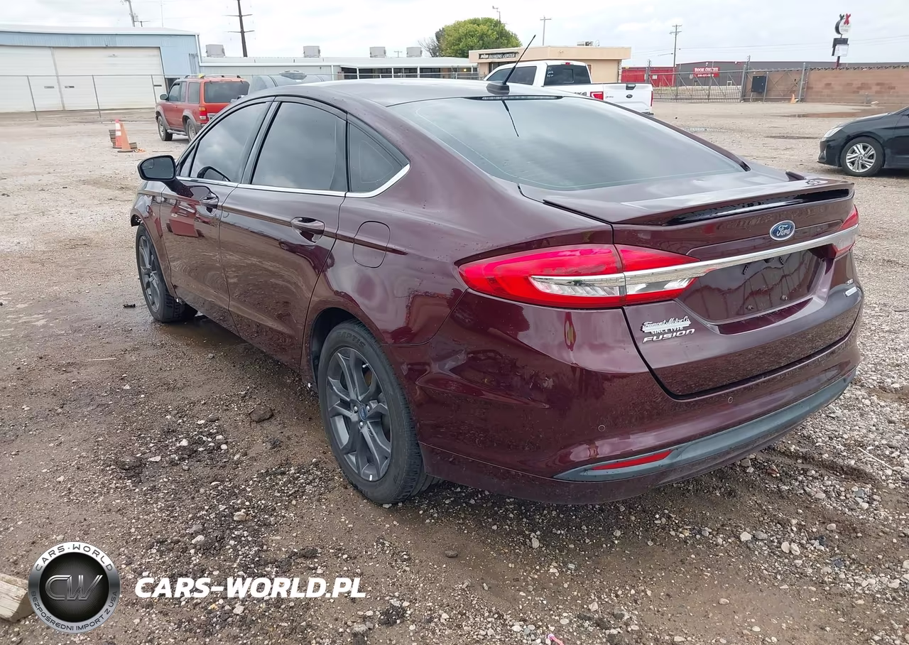 2018 Ford Fusion Se VIN:3FA6P0HD7JR267852 - 3
