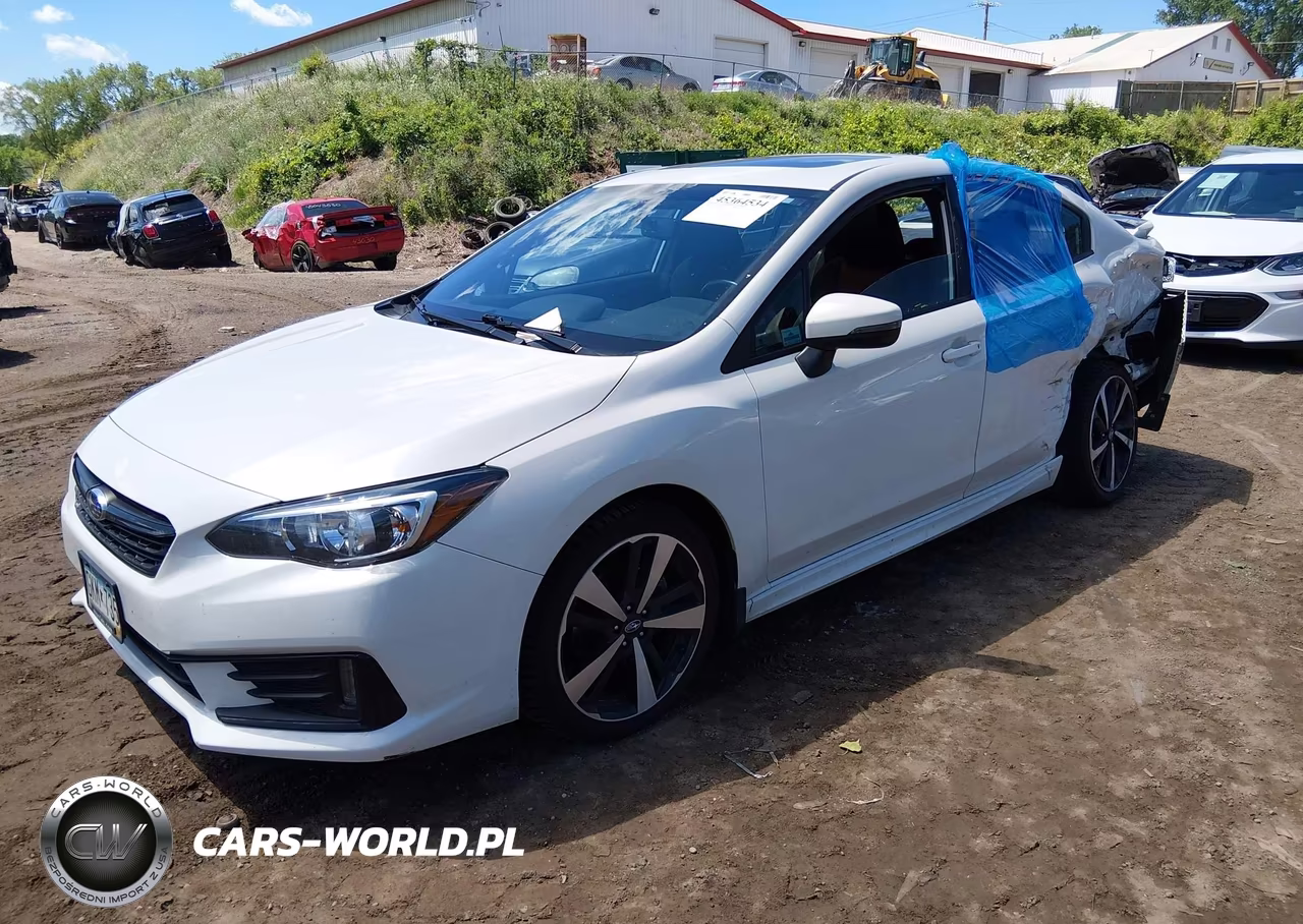 2021 Subaru Impreza Sport VIN:4S3GKAM69M3606396 - 2
