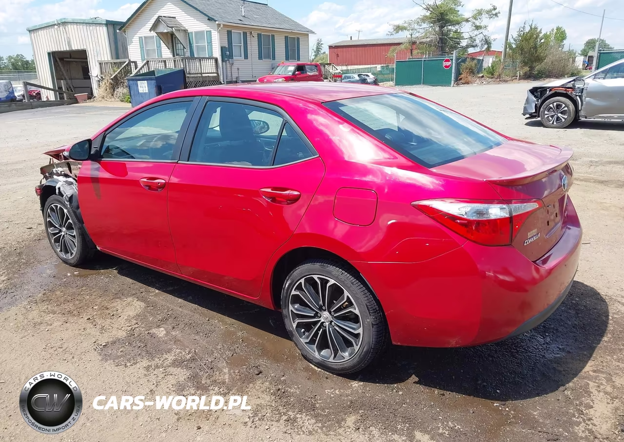 2014 Toyota Corolla S Plus VIN:2T1BURHE9EC039121 - 3