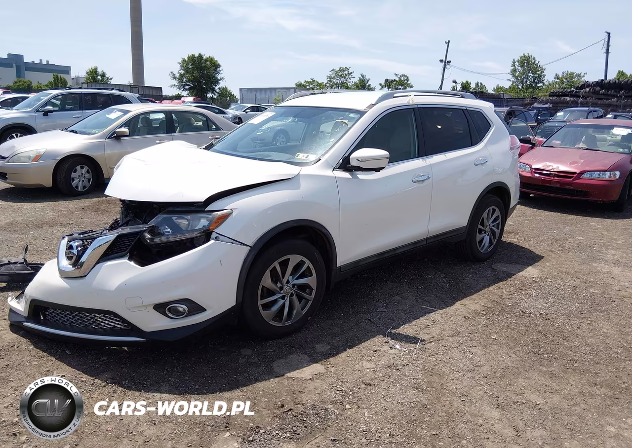 2015 Nissan Rogue Sl VIN:5N1AT2MV8FC872782 - 2