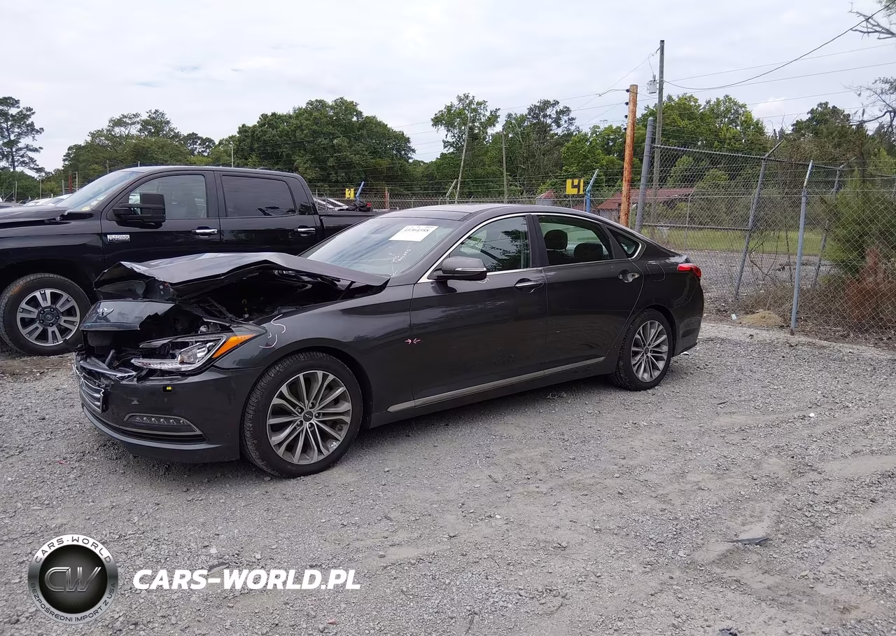 2017 Genesis G80 3.8 VIN:KMHGN4JE7HU193166 - 2
