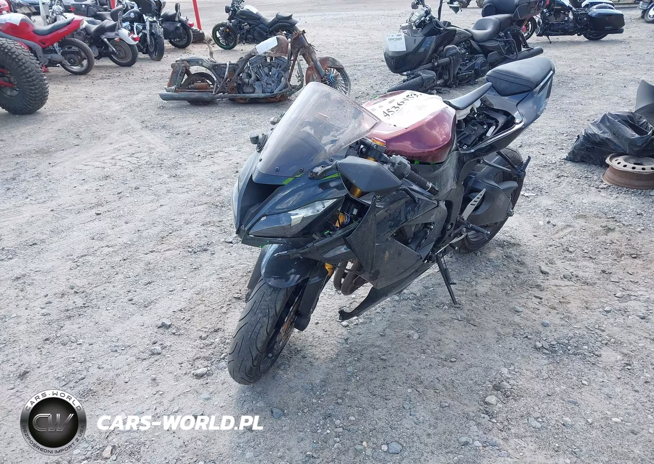 2013 Kawasaki Zx636 E VIN:JKBZXJE13DA000624 - 2