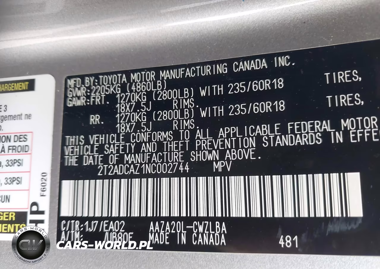 2022 Lexus Nx 250 VIN:2T2ADCAZ1NC002744 - 9
