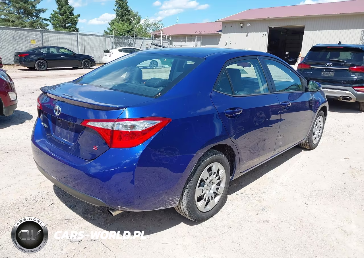 2015 Toyota Corolla S VIN:2T1BURHE1FC251495 - 4