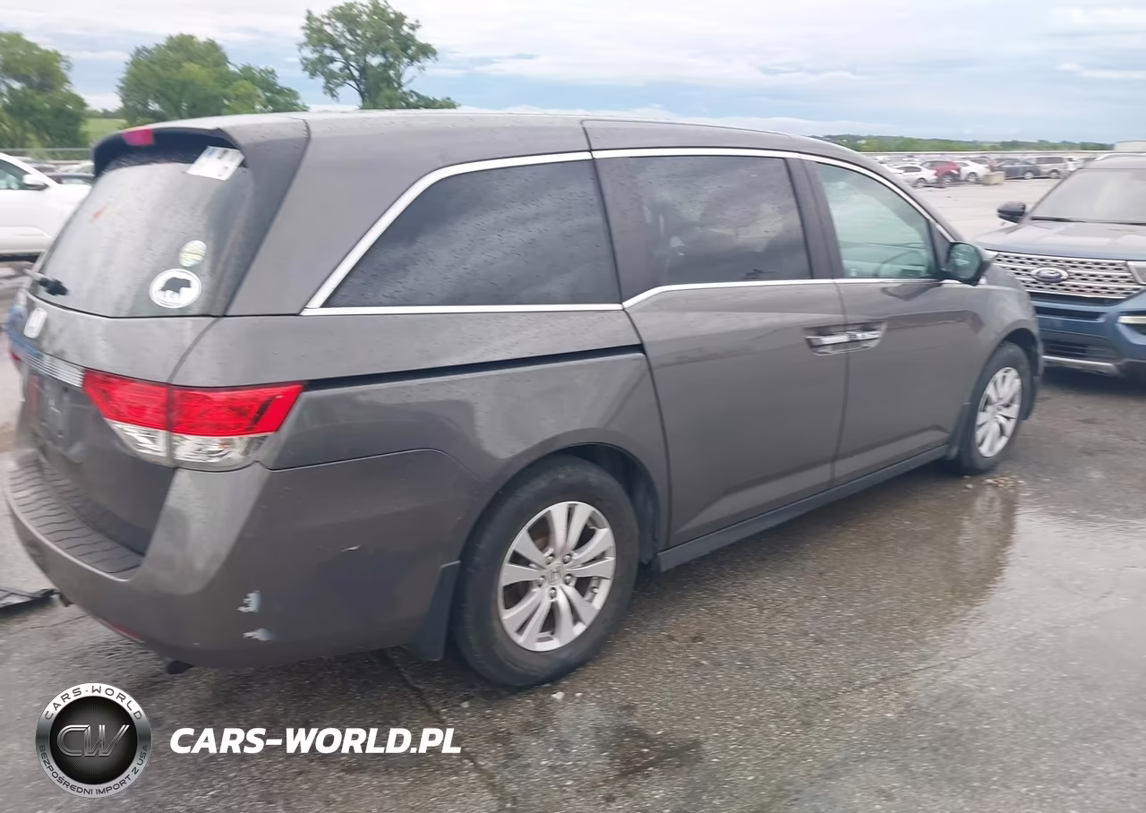 2014 Honda Odyssey Ex VIN:5FNRL5H41EB110146 - 4