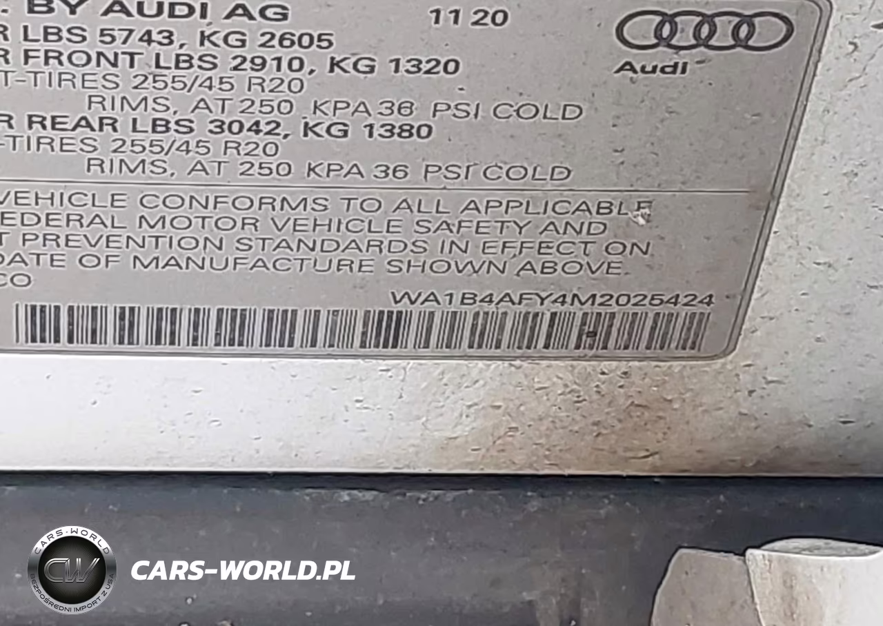 2021 Audi Sq5 Premium Plus Tfsi Quattro Tiptronic VIN:WA1B4AFY4M2025424 - 9