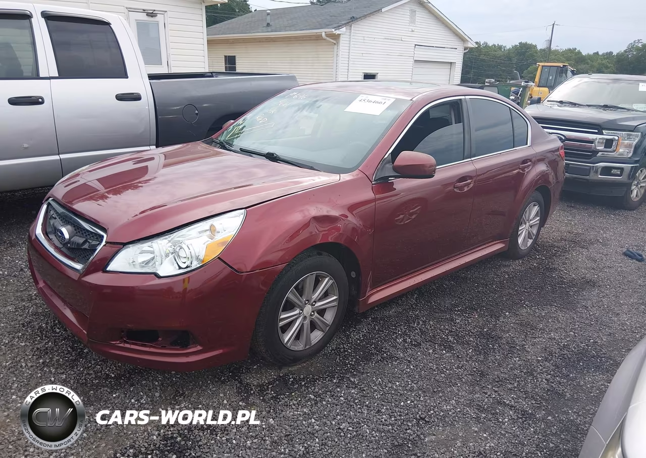 2010 Subaru Legacy 2.5I Premium VIN:4S3BMCG63A3241169 - 2