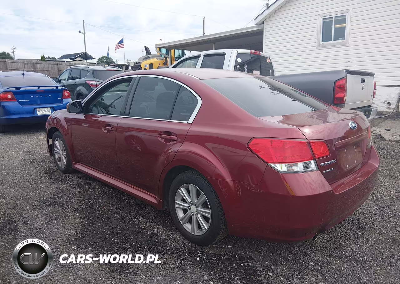2010 Subaru Legacy 2.5I Premium VIN:4S3BMCG63A3241169 - 3