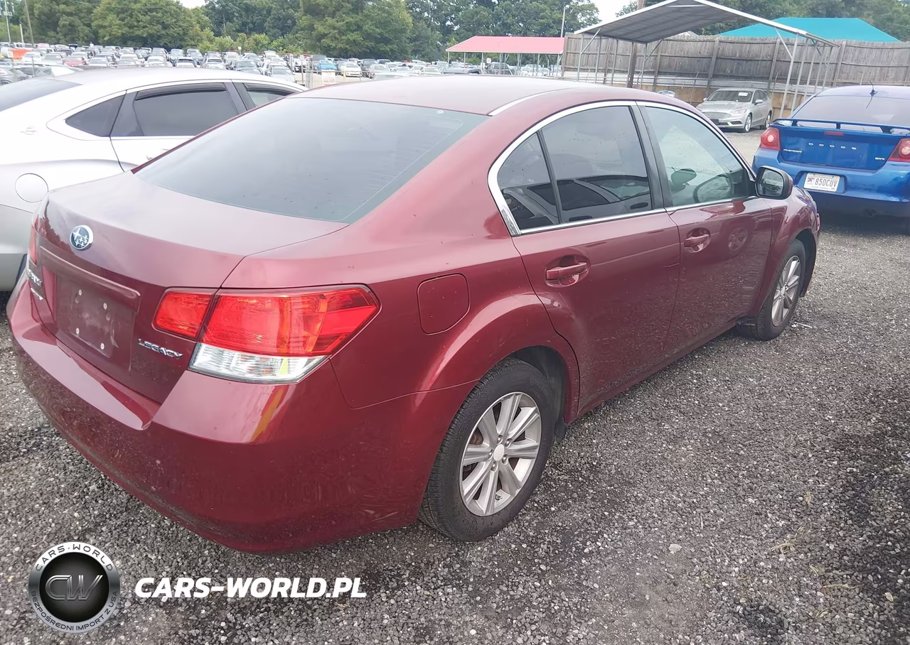 2010 Subaru Legacy 2.5I Premium VIN:4S3BMCG63A3241169 - 4