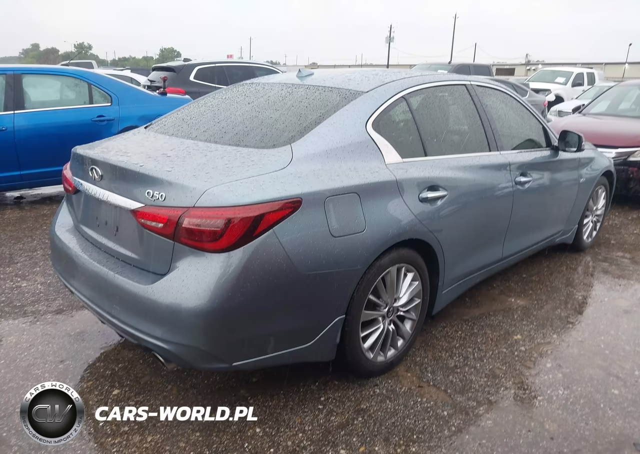 2018 Infiniti Q50 2.0T Luxe VIN:JN1CV7AP2JM241610 - 4