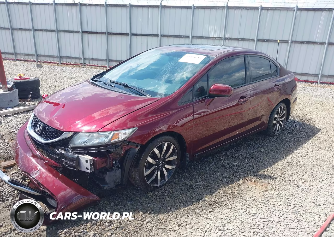 2015 Honda Civic Ex-L VIN:19XFB2F96FE063500 - 2