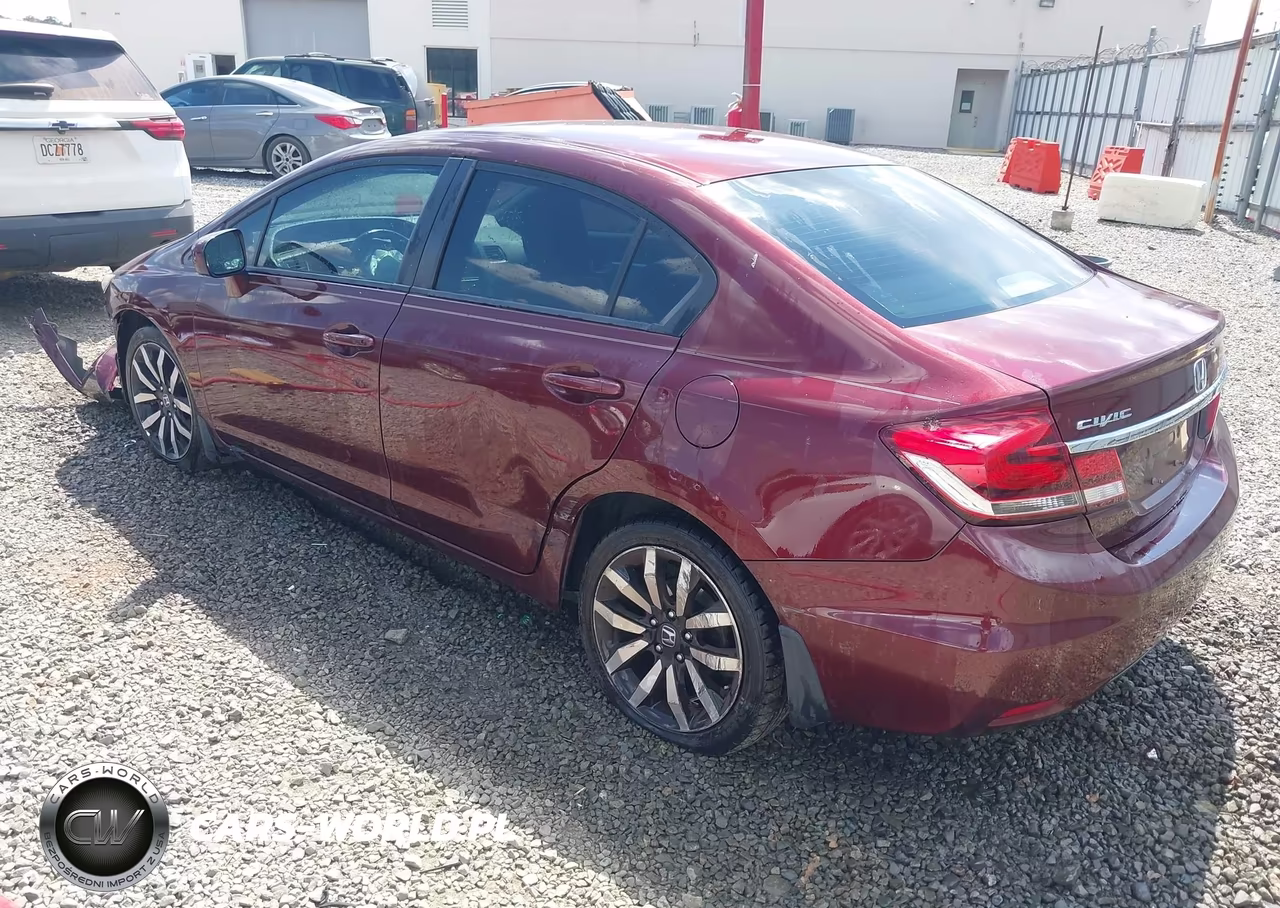 2015 Honda Civic Ex-L VIN:19XFB2F96FE063500 - 3