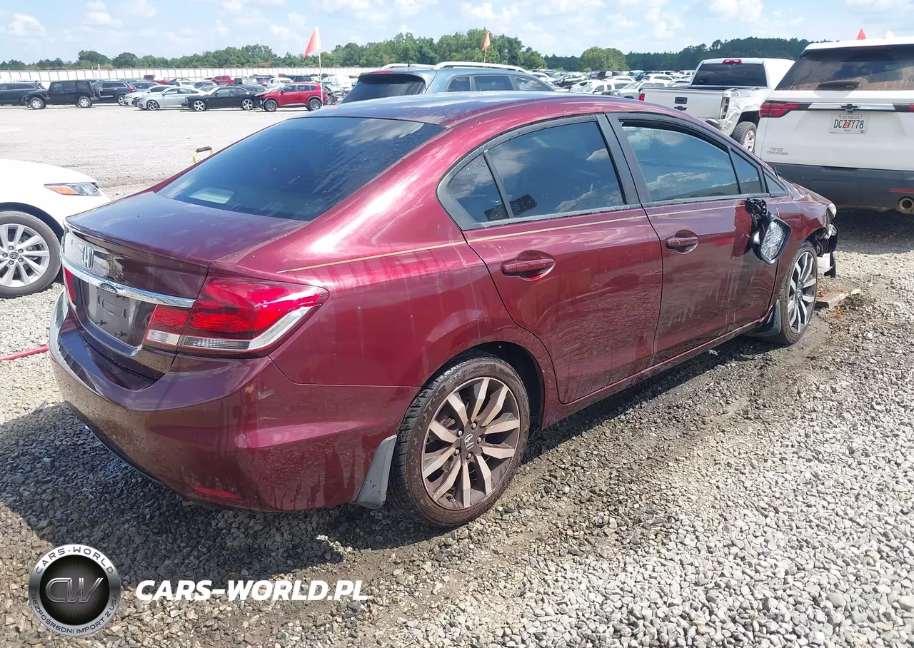 2015 Honda Civic Ex-L VIN:19XFB2F96FE063500 - 4