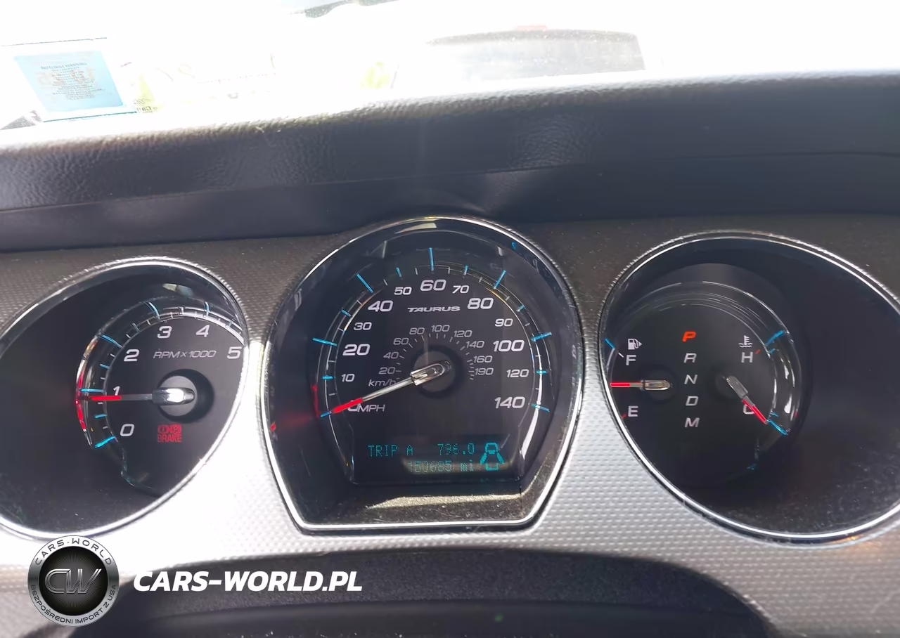 2012 Ford Taurus Sel VIN:1FAHP2EW0CG110233 - 7