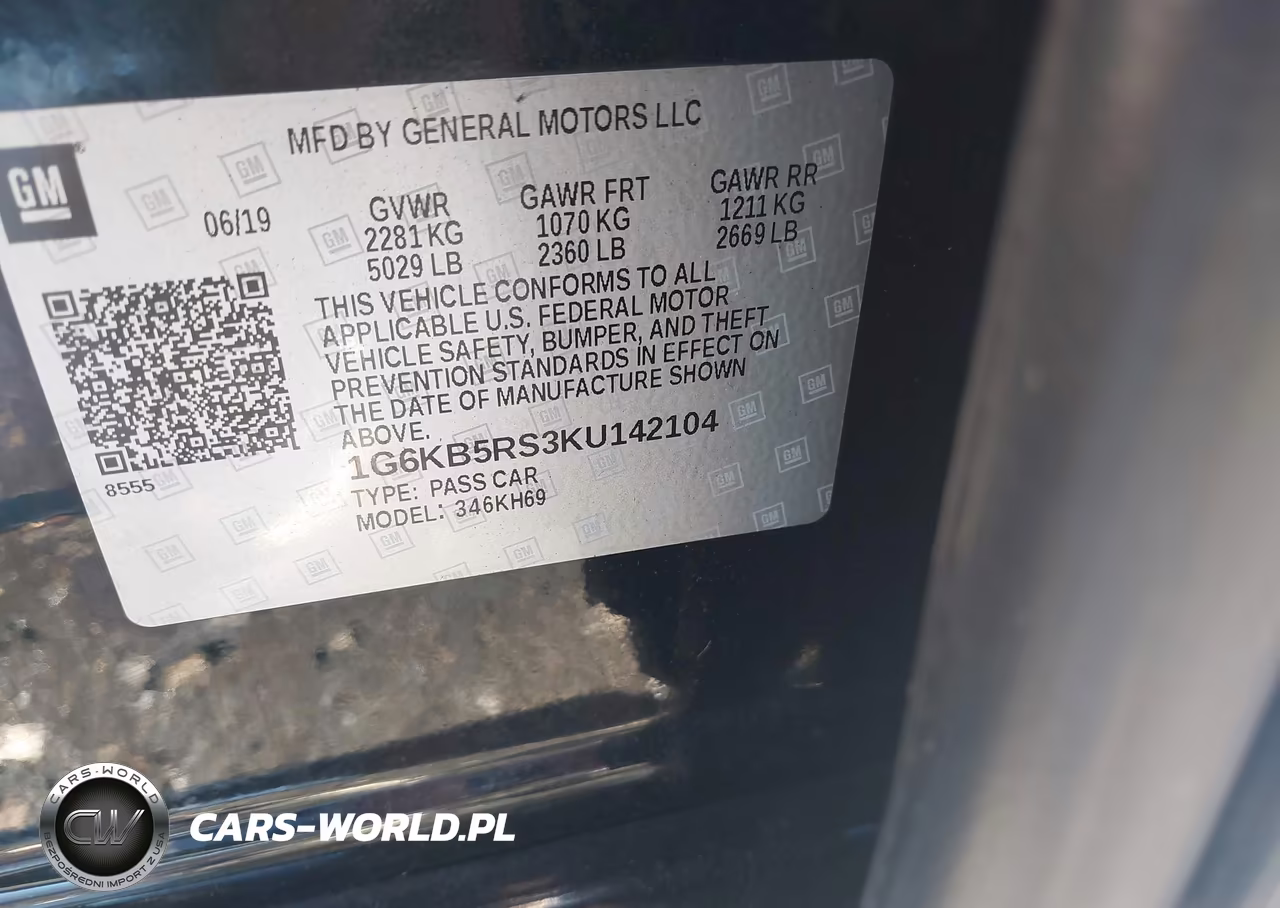2019 Cadillac Ct6 Luxury VIN:1G6KB5RS3KU142104 - 9