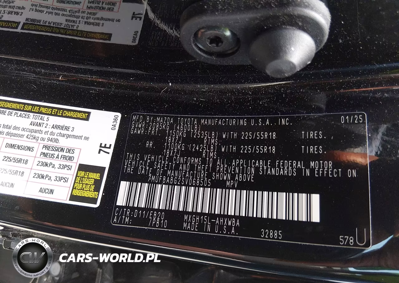 2025 Toyota Corolla Cross Hybrid Xse VIN:7MUFBABG2SV068505 - 9