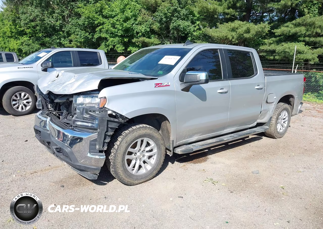 2022 Chevrolet Silverado 1500 Ltd 4Wd Short Bed Lt VIN:3GCUYDET0NG218477 - 2