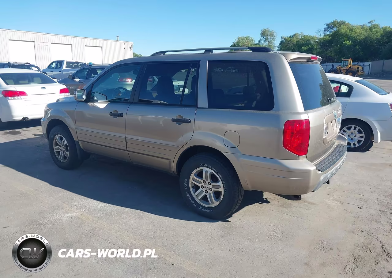 2003 Honda Pilot Ex-L VIN:2HKYF18513H618877 - 3