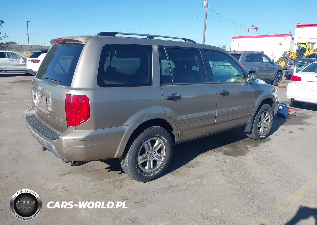 2003 Honda Pilot Ex-L VIN:2HKYF18513H618877 - 4