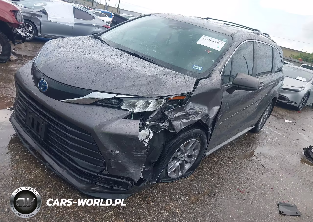 2023 Toyota Sienna Le VIN:5TDKRKEC2PS179940 - 2