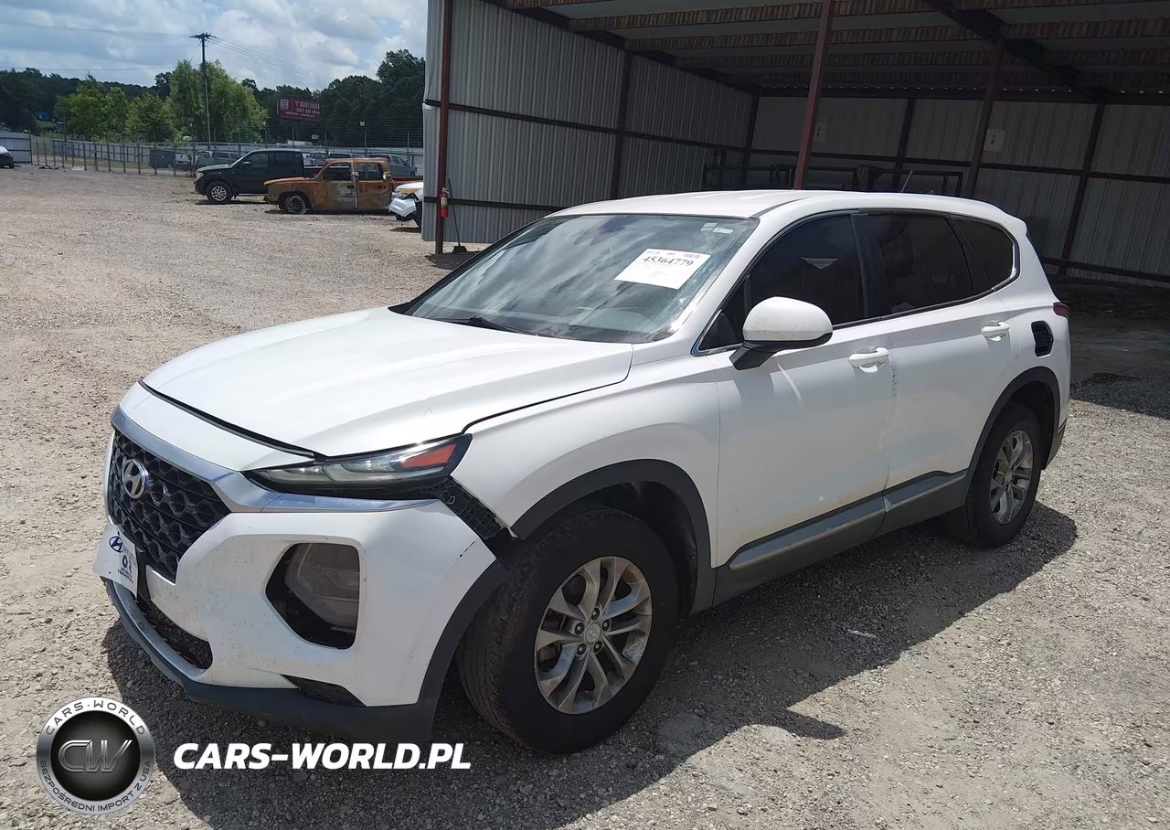 2019 Hyundai Santa Fe Se VIN:5NMS23AD5KH008300 - 2