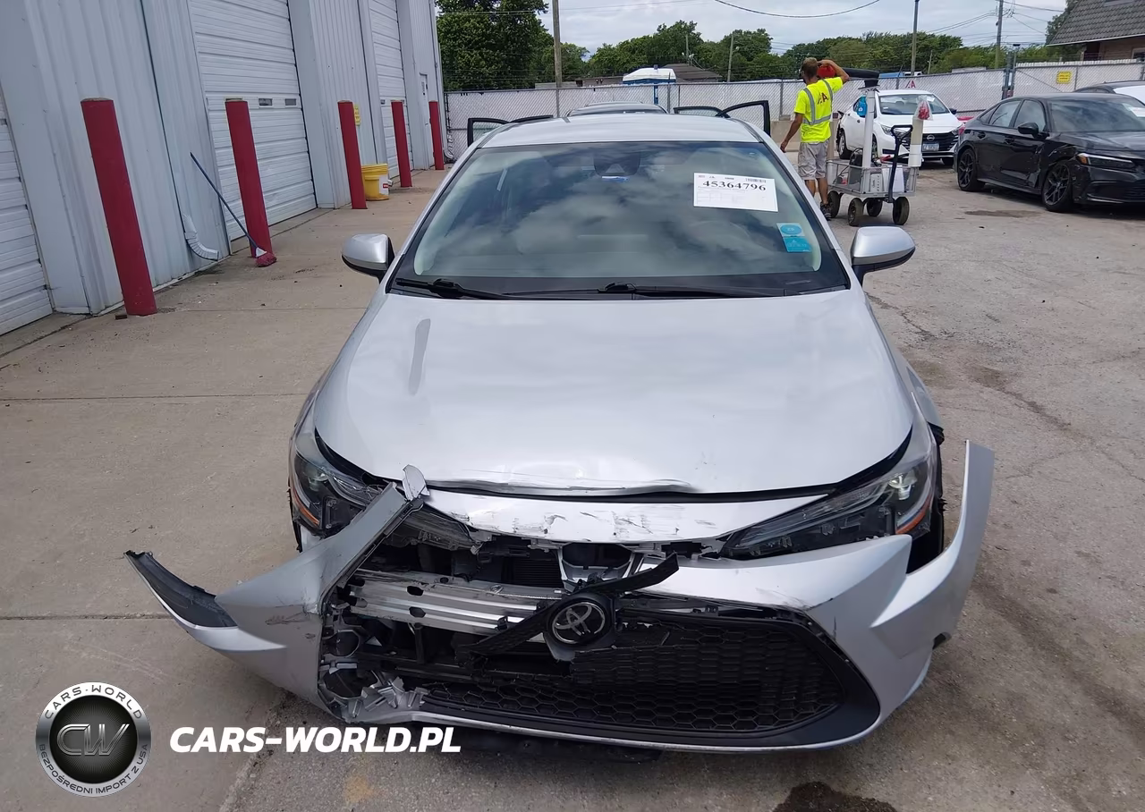 2022 Toyota Corolla Le VIN:5YFEPMAE0NP296184 - 12